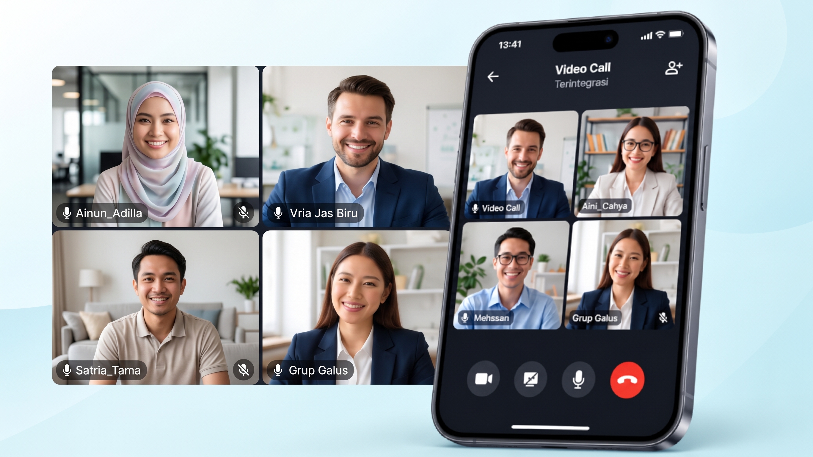 Video Call Terintegrasi